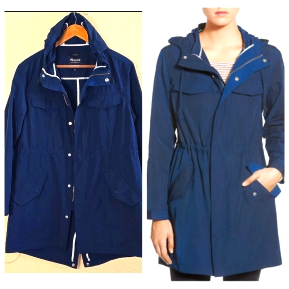 Madewell Anorak Navy Blue Jacket
